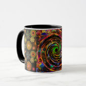 Hypno-Paisley Tasse (Vorderseite Links)
