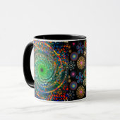 Hypno-Paisley Tasse (Vorderseite Links)