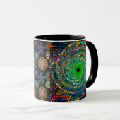 Hypno-Paisley Tasse (VorderseiteRechts)