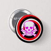 HYPNO SCHÄDEL-KNOPF BUTTON (Vorne & Hinten)