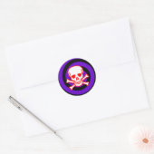 HYPNO SKULL RUNDER AUFKLEBER (Umschlag)