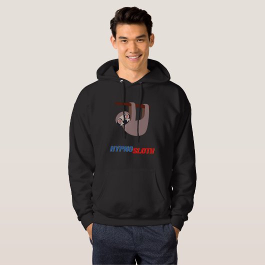 Hypno Sloth Hoodie (Vorne ganz)