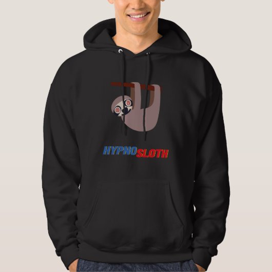 Hypno Sloth Hoodie (Vorderseite)