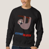 Hypno Sloth Sweatshirt (Vorderseite)