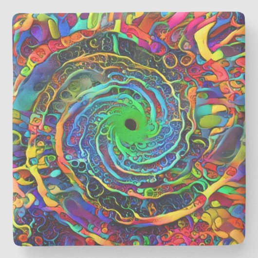 Hypno Steinuntersetzer (Vorderseite)