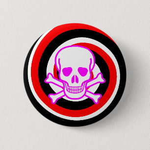 HYPNO-TOTENKOPF-KNOPF BUTTON