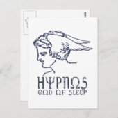 Hypnos Postkarte (Vorne/Hinten)