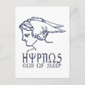Hypnos Postkarte (Vorderseite)