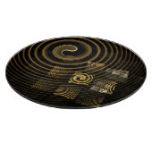 Hypnose Abstrakt Art Circle Schneidebrett (Ecke)