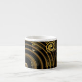 Hypnose Abstrakt Art Espresso Tasse (Vorderseite)