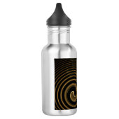 Hypnose Abstrakt Art Flasche Edelstahlflasche (Links)