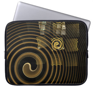 Hypnose Abstrakt Art Laptop Sleeve
