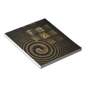 Hypnose Abstrakt Art Notepad Notizblock (angewinkelt)