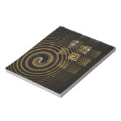 Hypnose Abstrakt Art Notepad Notizblock (Rotiert)