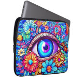 Hypnose Bläschen Auge Laptopschutzhülle (Vorne Rechts)