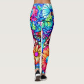 Hypnose Bläschen Auge Leggings (Rückseite)