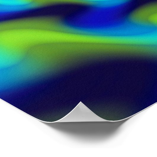 Hypnose-Fraktal #2 Poster (Ecke)