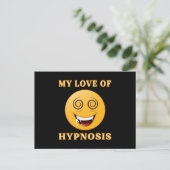Hypnose Hypnotise Hypnotic Hypnotizer Funny Gift Postkarte (Stehend Vorderseite)