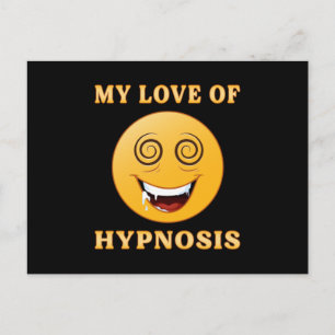 Hypnose Hypnotise Hypnotic Hypnotizer Funny Gift Postkarte