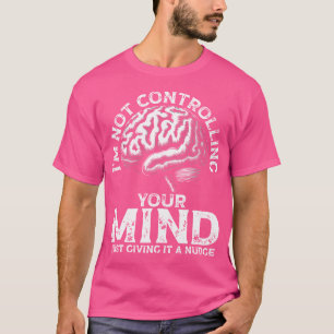 Hypnose Männer Hypnotiseur Gehirn Hypnotisierung H T-Shirt