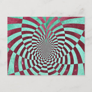 Hypnose Postkarte