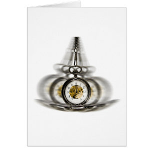 Hypnose-spinnende Uhr