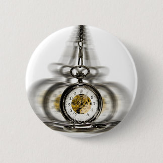 Hypnose-spinnende Uhr Button