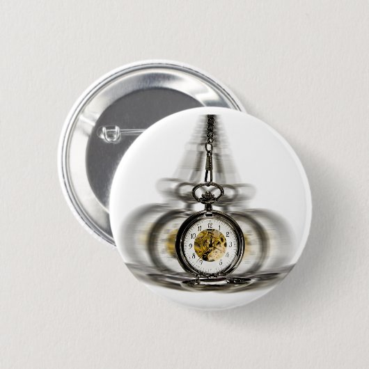 Hypnose-spinnende Uhr Button (Vorne & Hinten)