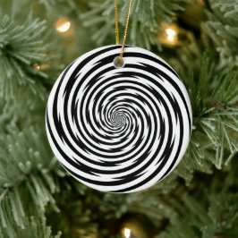 Hypnose Spiral Keramikornament