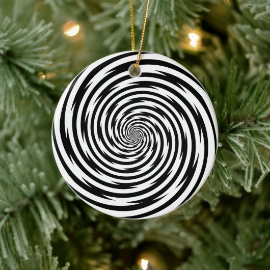 Hypnose Spiral Keramikornament (Baum)