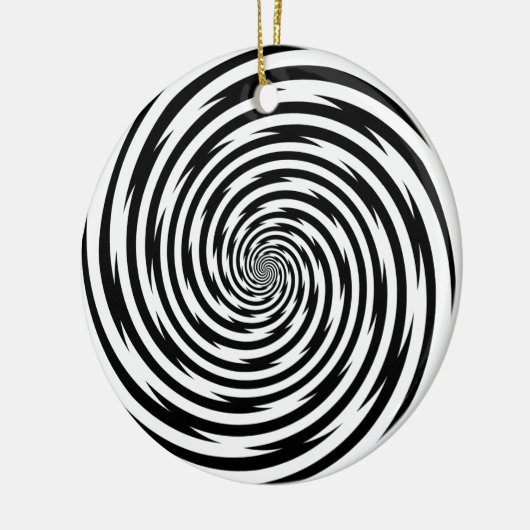 Hypnose Spiral Keramikornament (Links)