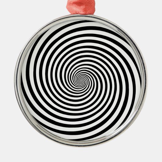Hypnose Spiral Ornament Aus Metall (Vorne)