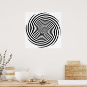 Hypnose Spiral Poster
