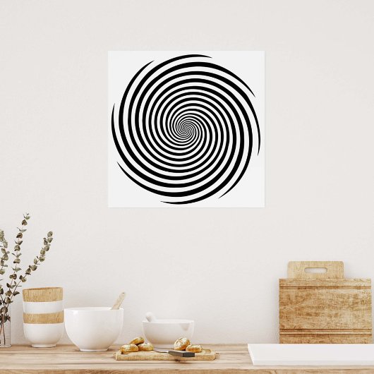 Hypnose Spiral Poster