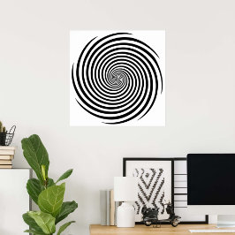 Hypnose Spiral Poster