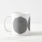 Hypnose Spiralmagie-Tasse Kaffeetasse (Links)