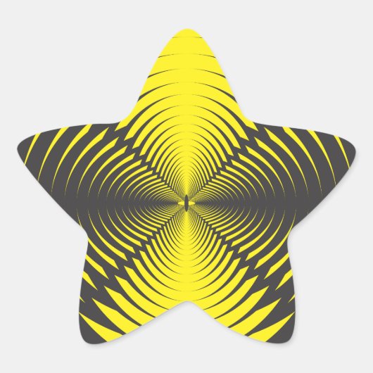 Hypnose Stern-Aufkleber (Vorderseite)
