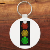 Hypnose Stoplight Schlüsselanhänger (Vorderseite)