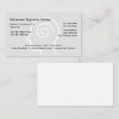 Hypnose-Thema-Kopf-Grafik-Visitenkarten Visitenkarte (Vorne/Hinten)