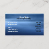 Hypnose-Visitenkarten Visitenkarte (Rückseite)