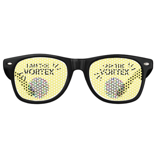 Hypnose-Wurmlosenbrille Partybrille (Vorderseite)