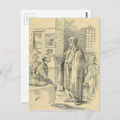 Hypnose-Zeichnen Postkarte (Vorne/Hinten)