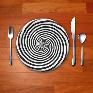 Hypnosepapierplatte Pappteller