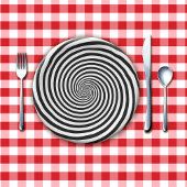 Hypnosepapierplatte Pappteller