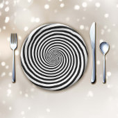 Hypnosepapierplatte Pappteller