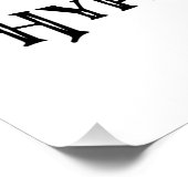 Hypnoseposter vertrauen mir, dass ich Hypnosethera Poster (Ecke)