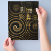 Hypnosis Abstrakt Art Flyer (Hand)