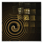 Hypnosis Abstrakt Art Foto Print (Vorne)
