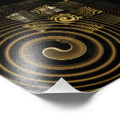 Hypnosis Abstrakt Art Foto Print (Ecke)