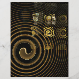 Hypnosis Abstrakt Art Letterhead